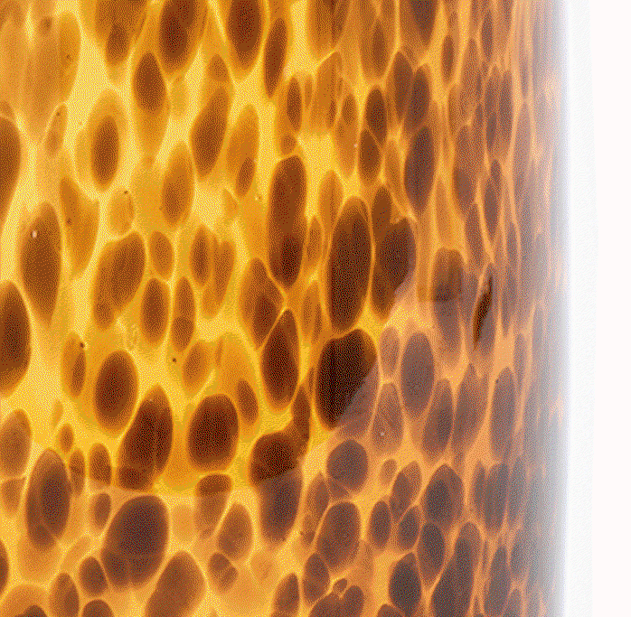 Padera Brown Speckle Glass Vase