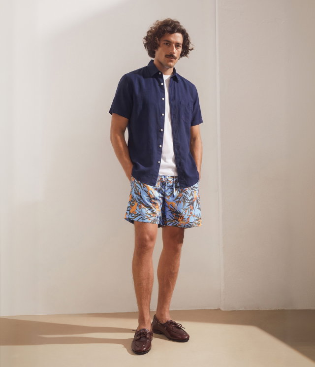 DOG PRINT SHORT