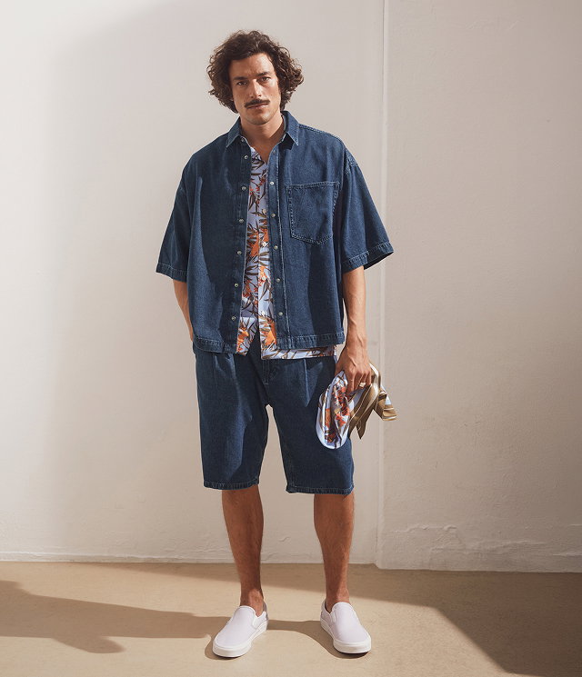 S SLV RESORT SHIRT