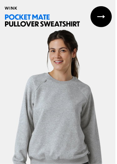 Wink | Pocket Mate Pullover Sweatshirt | Shop Now