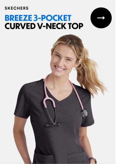 Skechers | Breeze 3-Pocket Curved V-Neck Top | Shop Now