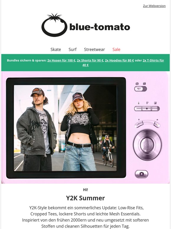 Y2K Vibes sind zurück – auffällig, frech, unübersehbar