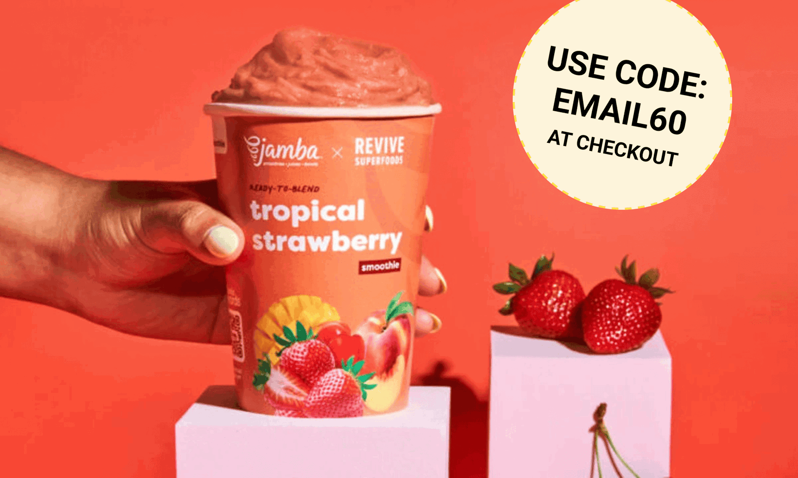 Try Jamba at home - Grab 60% OFF before it's gone - CODE EMAIL60