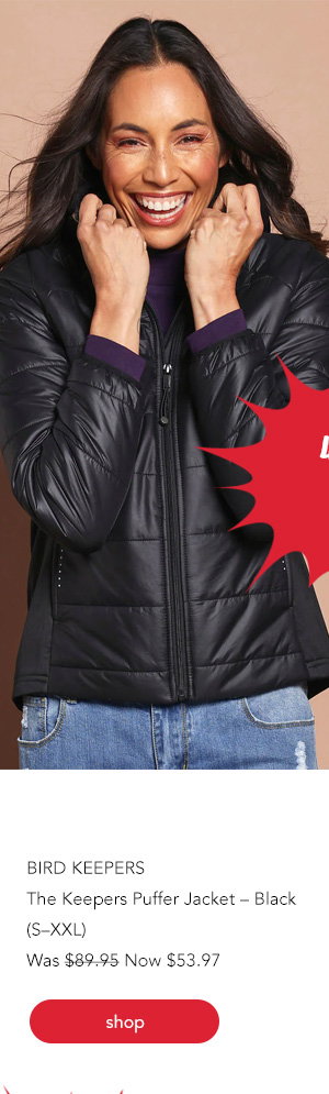 the keepers puffer jacket