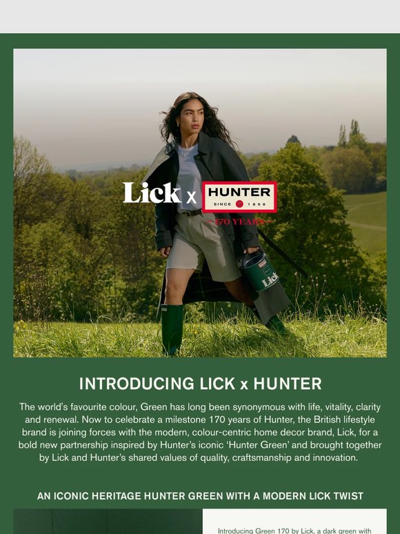 Be first to discover Lick X Hunter...