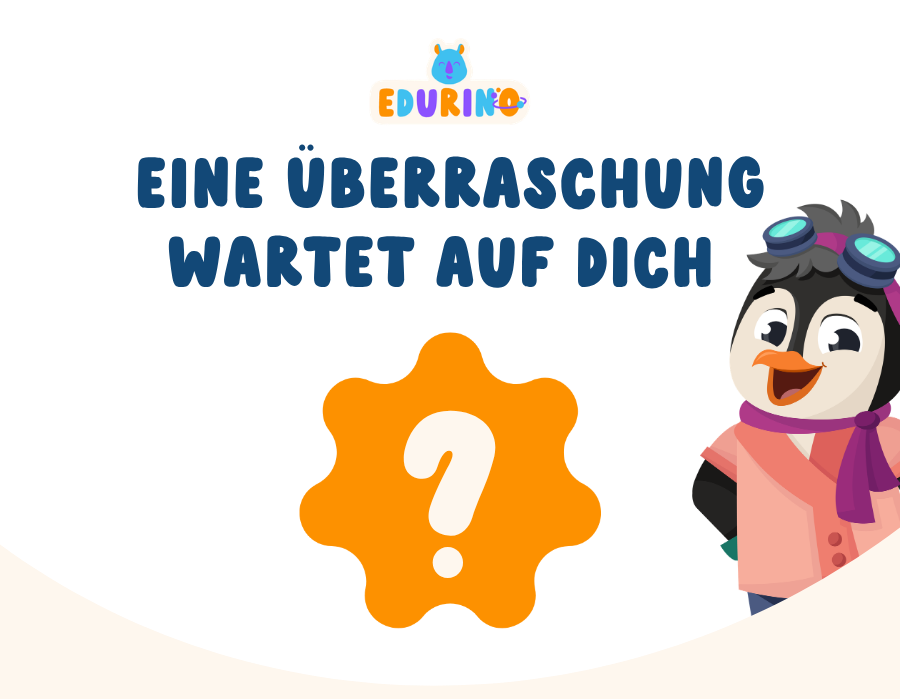 Eine Überraschung wartet auf dich
