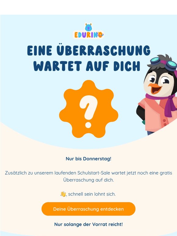 NEU: Gratis Überraschung 👀