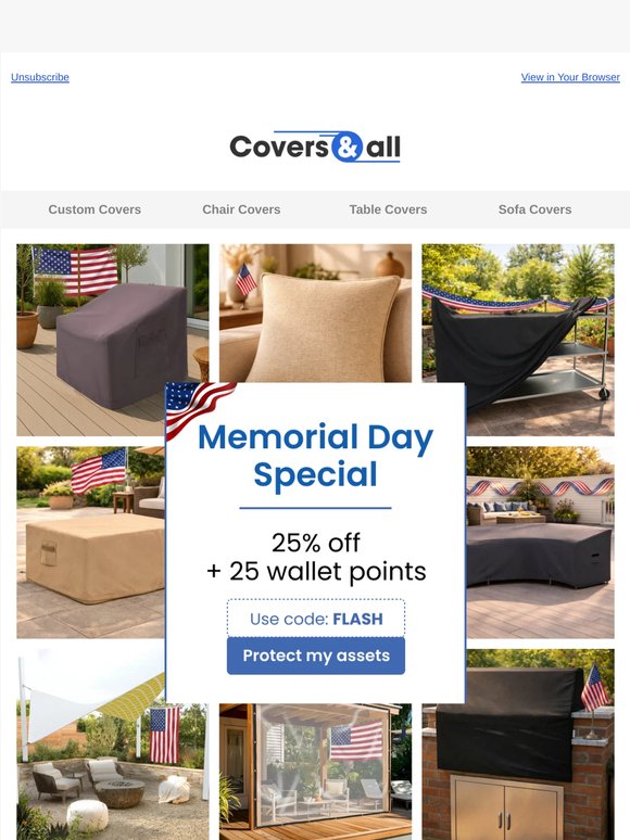 Protection & care your outdoors need