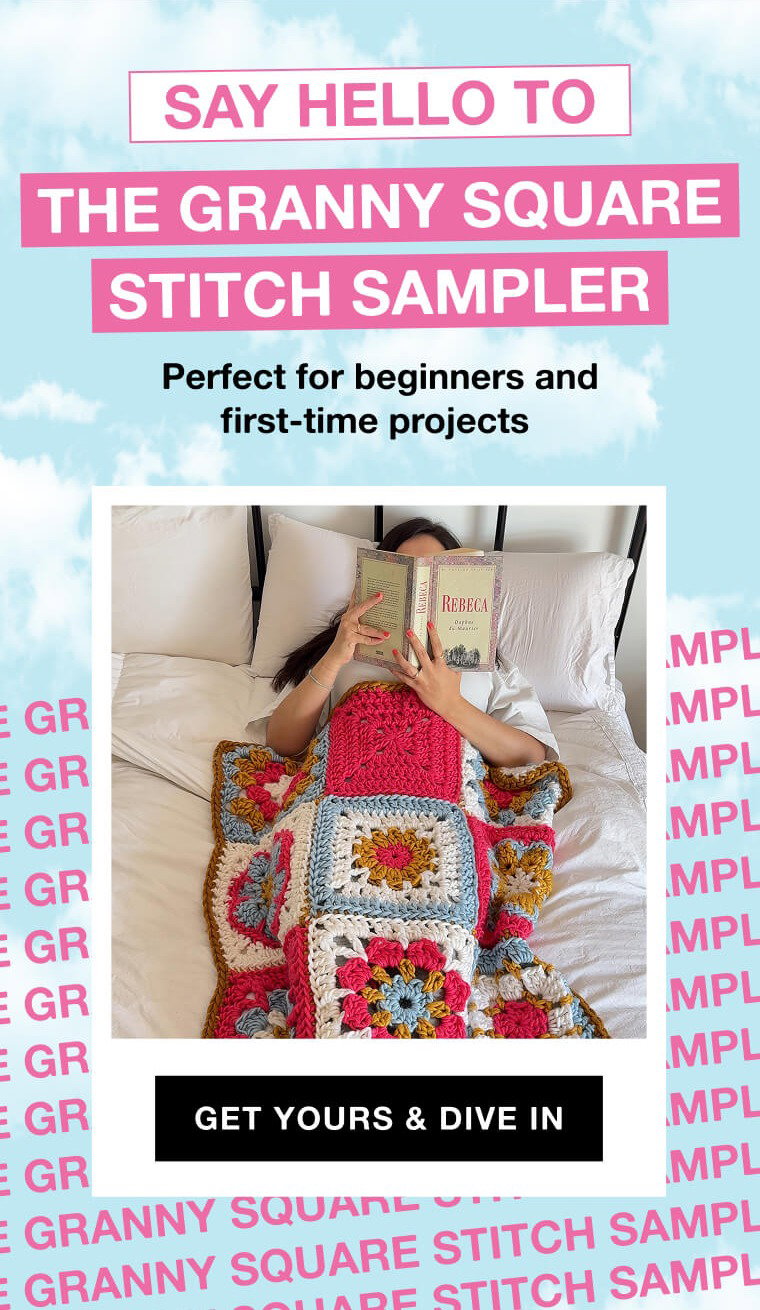  Granny Square Stitch Sampler