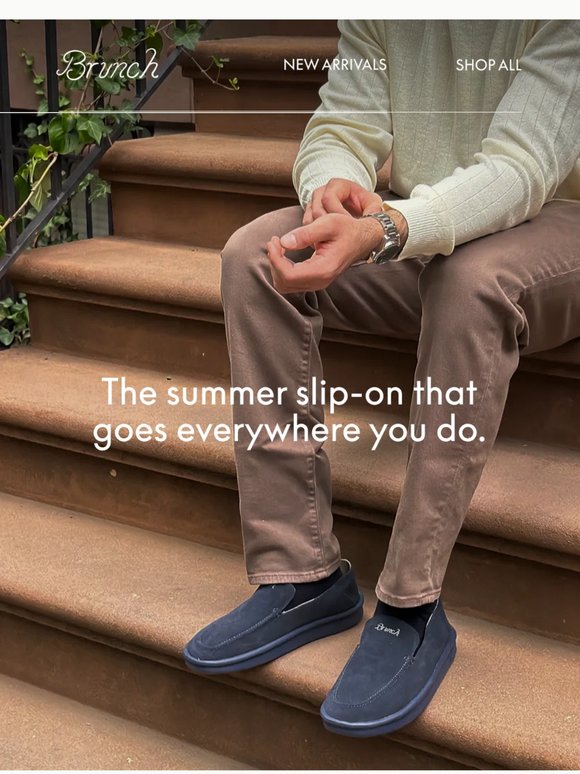 Meet your summer slip-on.