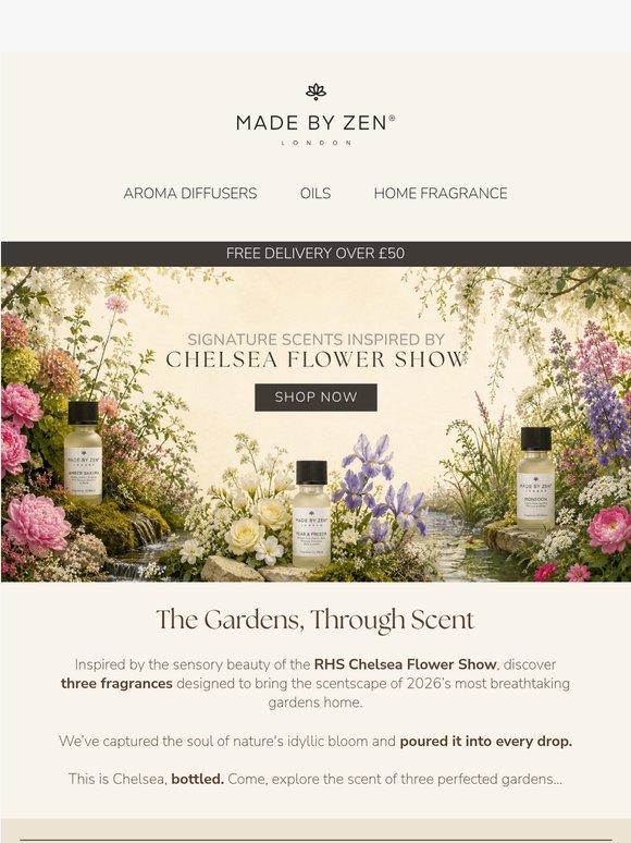 Chelsea Flower Show, Bottled 🌸