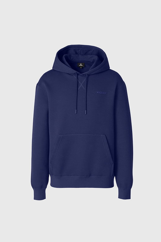 KOLTON-Z Double-Face Jersey Logo Hoodie