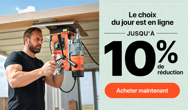 Jusqu'à 10 % de réduction