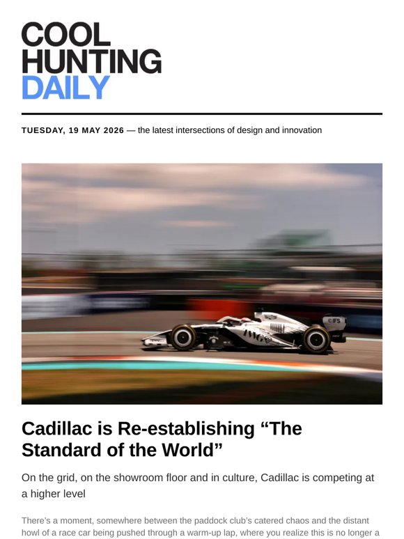 On the grid, on the showroom floor and in culture, Cadillac is competing at a higher level