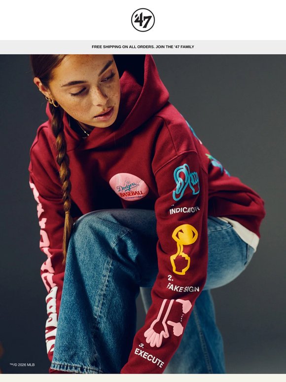 Get Loud in MLB® Puff Print Styles