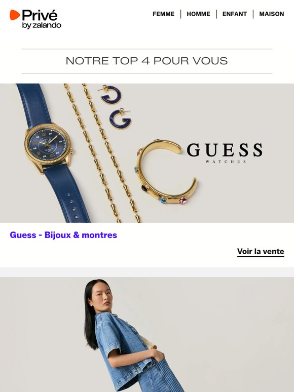 Guess, Levi's®, bugatti & bien d'autres offres