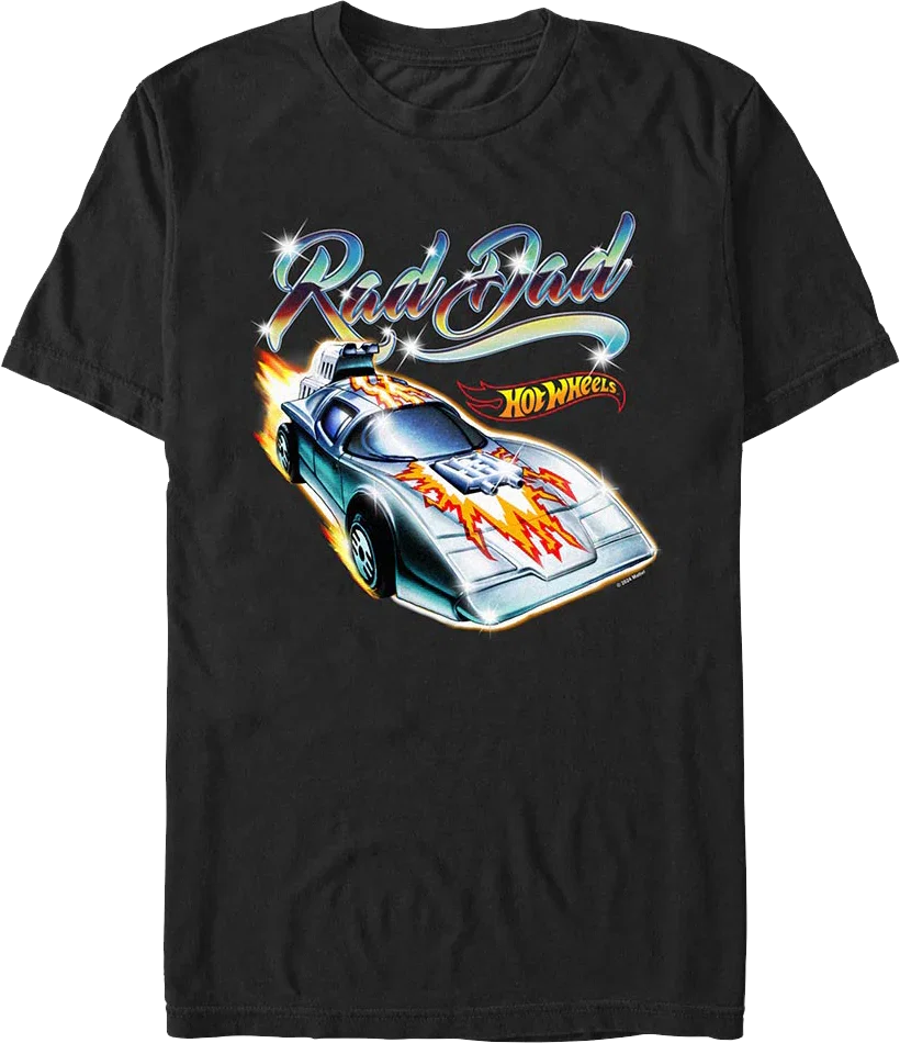 Rad Dad Hot Wheels T-Shirt