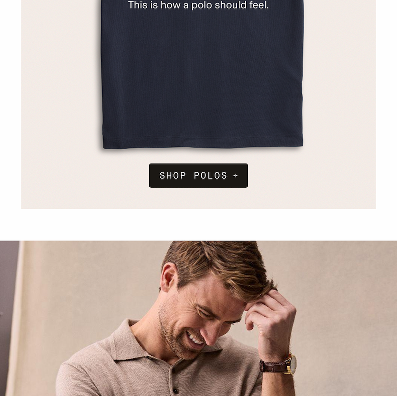 A Better Kind of Basic 100% wool polos and tees
