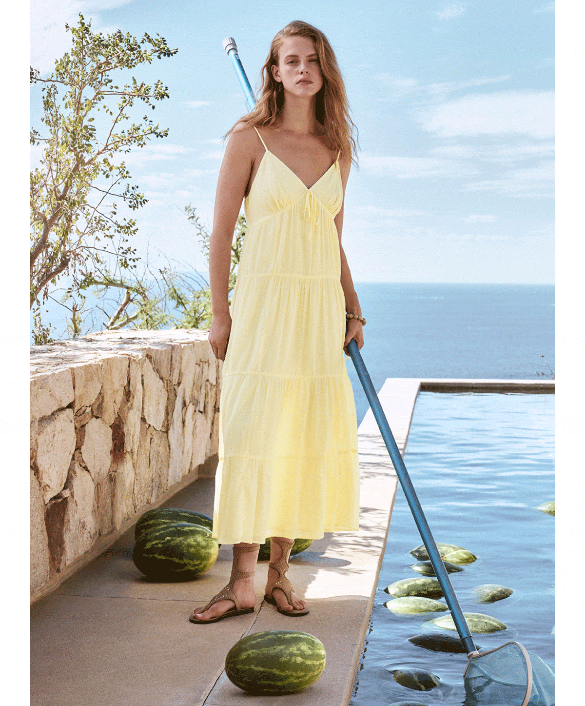 sleeveless-tiered-cotton-dress-with-drawcord-women-s