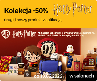 Kolekcja Harry Potter -50% drugi, tańszy produkt z aplikacją