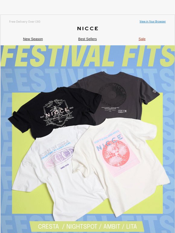 Festival Fits Sorted