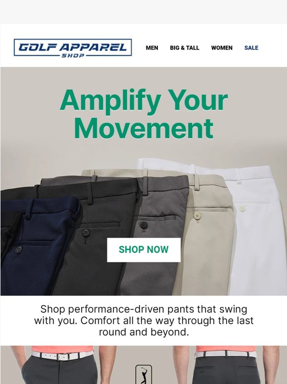 Pants to Take Your Game Further