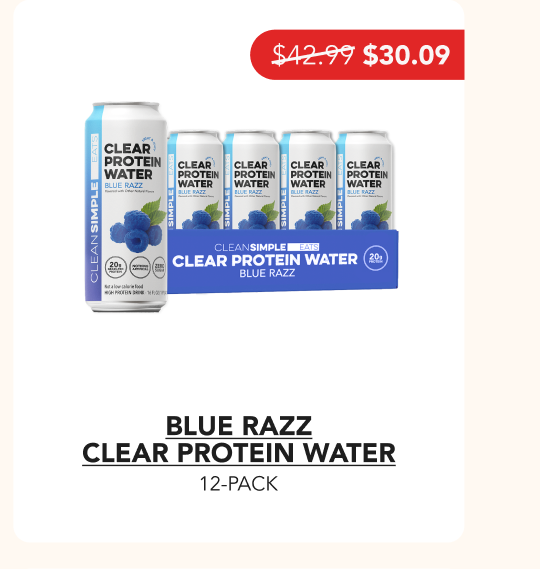 Blue Razz Clear Protein Water