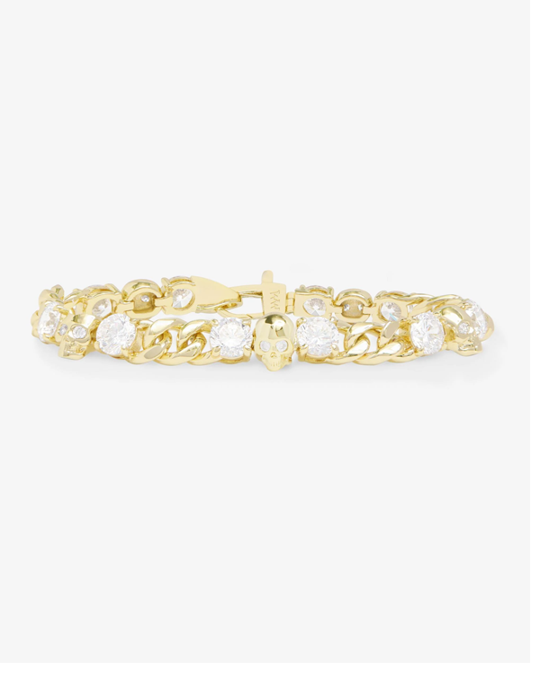 Ride or Die Cuban Chain Bracelet 6.8mm