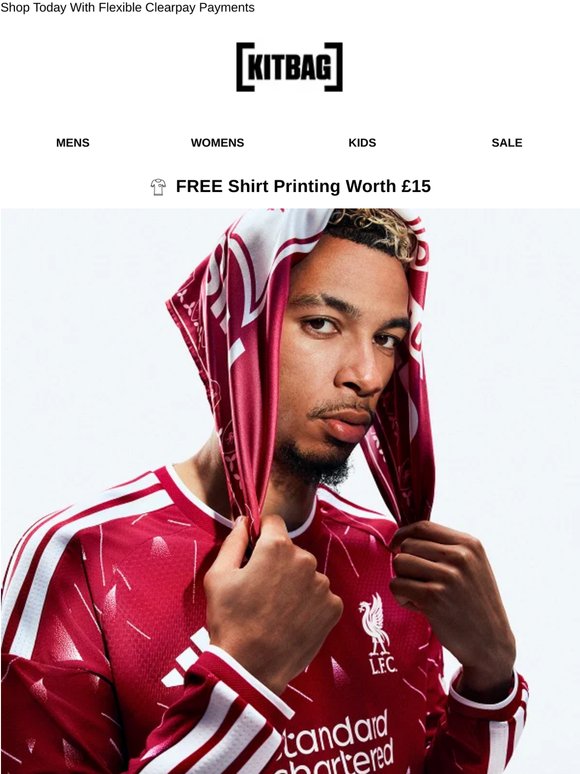 Liverpool’s New 26/27 Home Kit | Anfield Awaits
