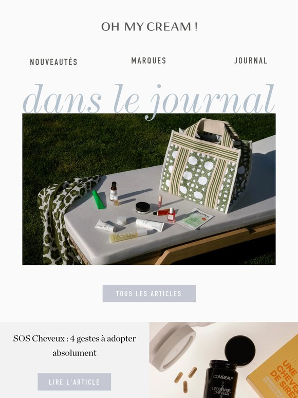 À lire dans notre Journal ce mois-ci