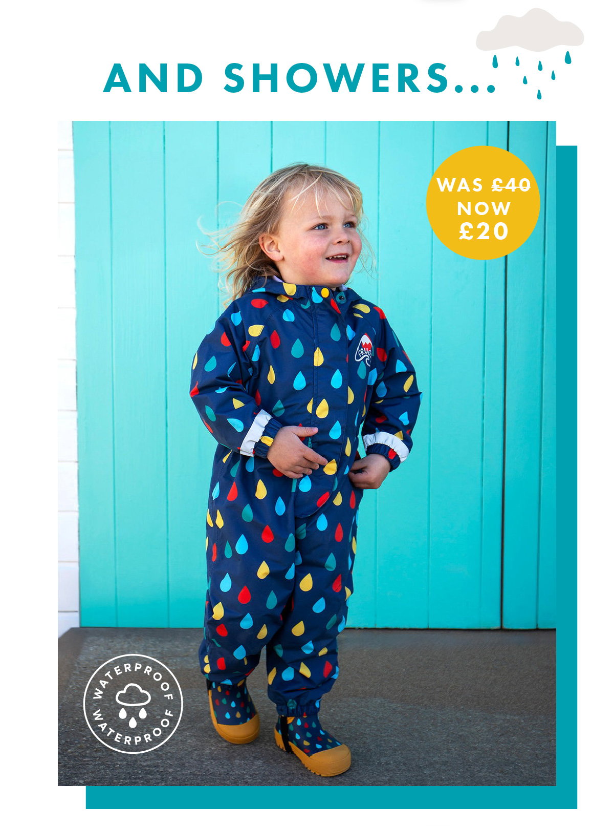 and showers... was £40 now £20