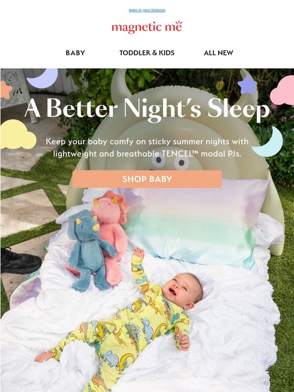 Help them rest easier on summer nights