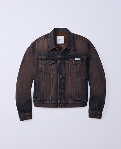 JUNG KOOK FOR CALVIN KLEIN 90S DENIM TRUCKER JACKET