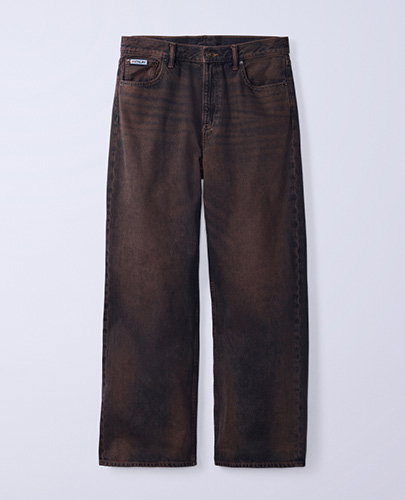 JUNG KOOK FOR CALVIN KLEIN HIGH RISE BAGGY JEANS