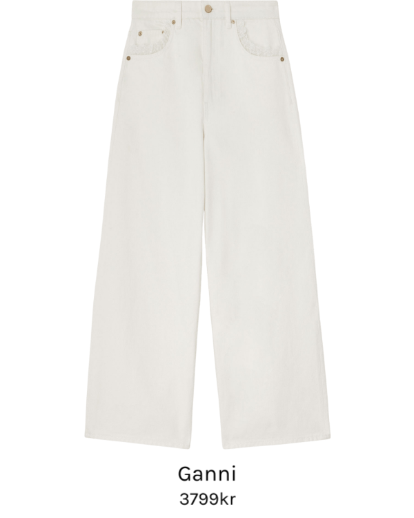 Image of White Denim Lari Jeans