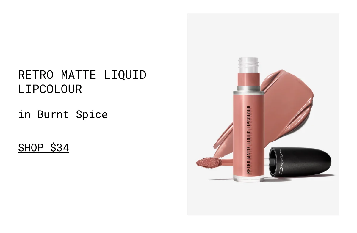 Retro Matte Liquid Lipcolour | shop $34