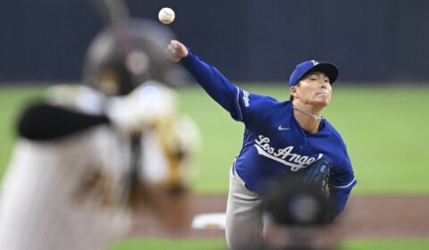 Miguel Andujar’s solo homer lifts Padres past Dodgers 1-0