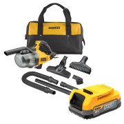 Dewalt DCV501LN 18V XR L-Class Stick Vacuum Cleaner - Body & 1x 1.7Ah Powerstack Battery