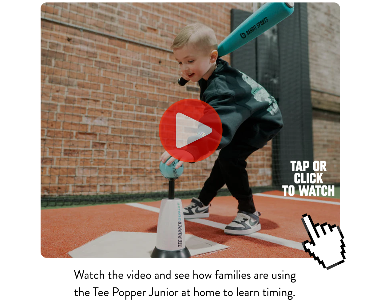 See The Tee Popper Junior in Action