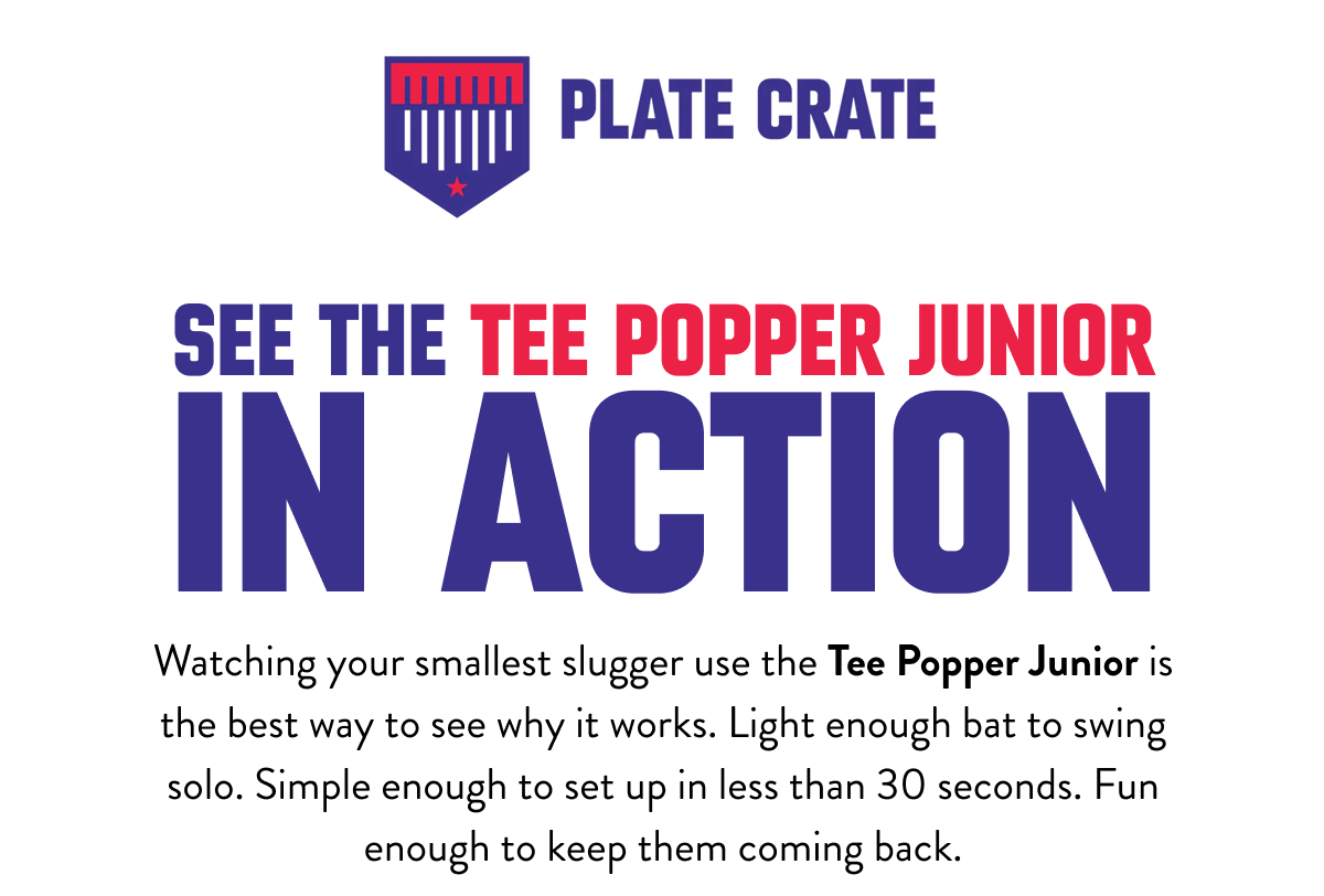 SHOP THE TEE POPPER JUNIOR: The Tee Popper for ages 3+