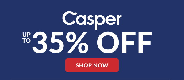 Casper 35% off