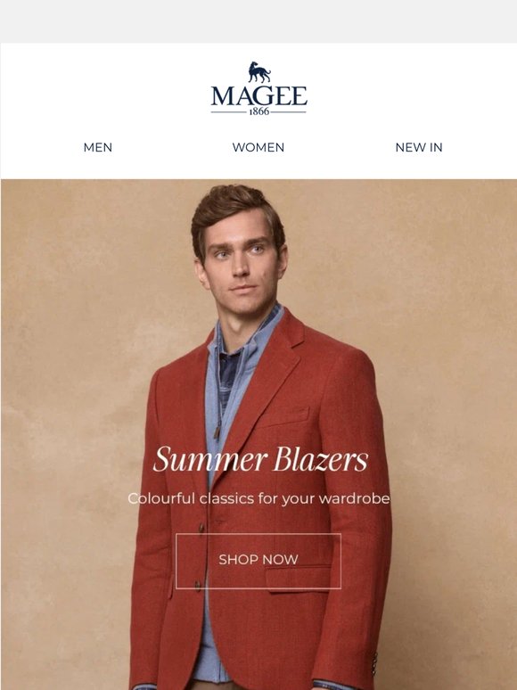 Summer blazers for men