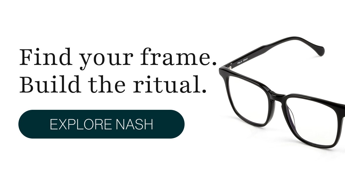 Find your frame. Build the ritual.