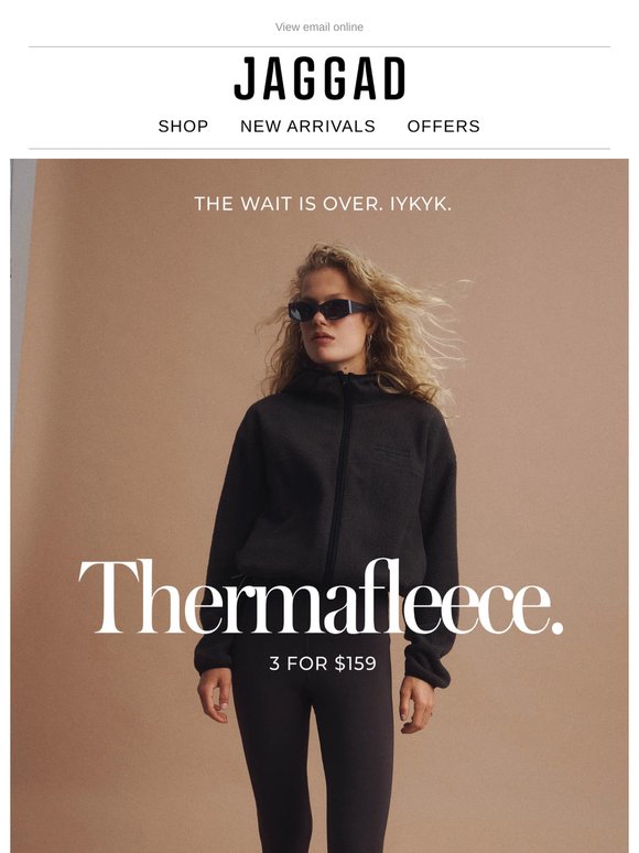 Thermafleece Is Back - 3 For $159