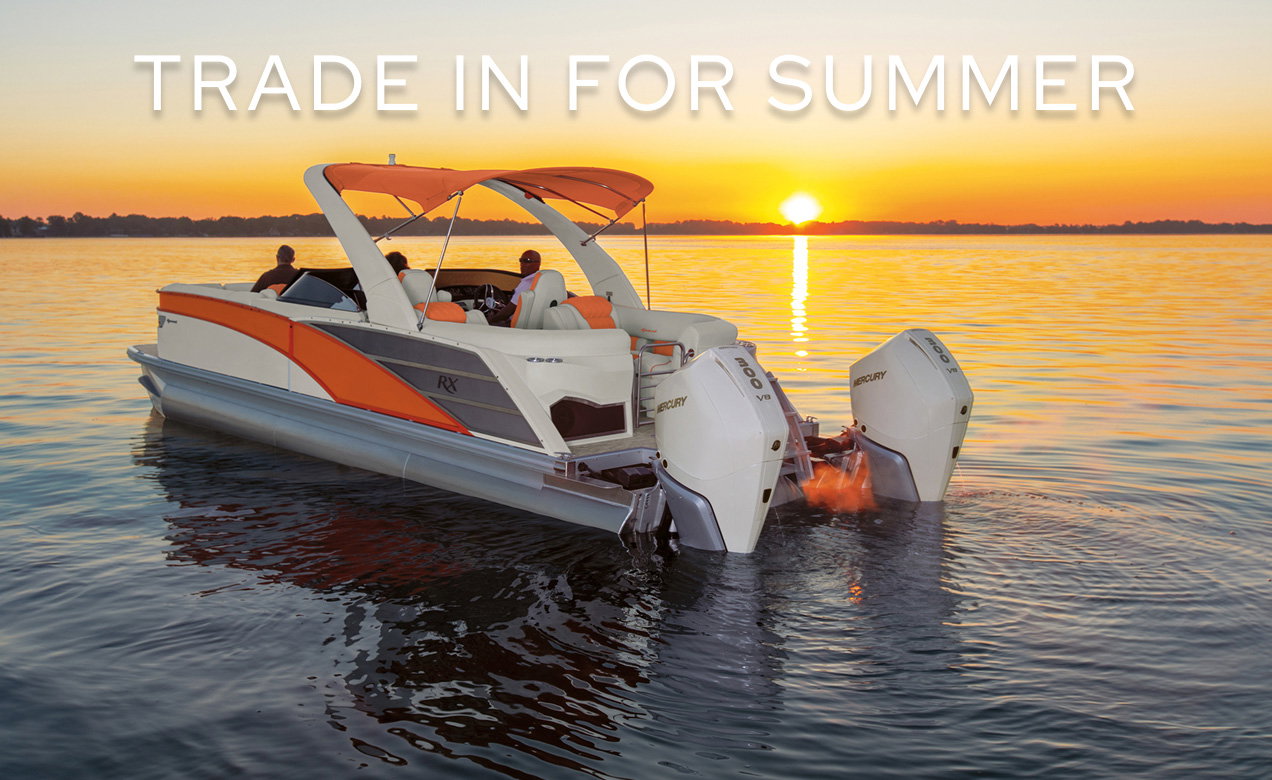 Trade In for summer with Bennington Pontoons