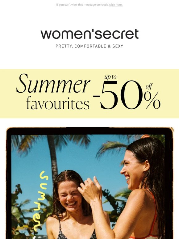 Mini flowers all over 🌺 🌼 👙 Up to -50%!