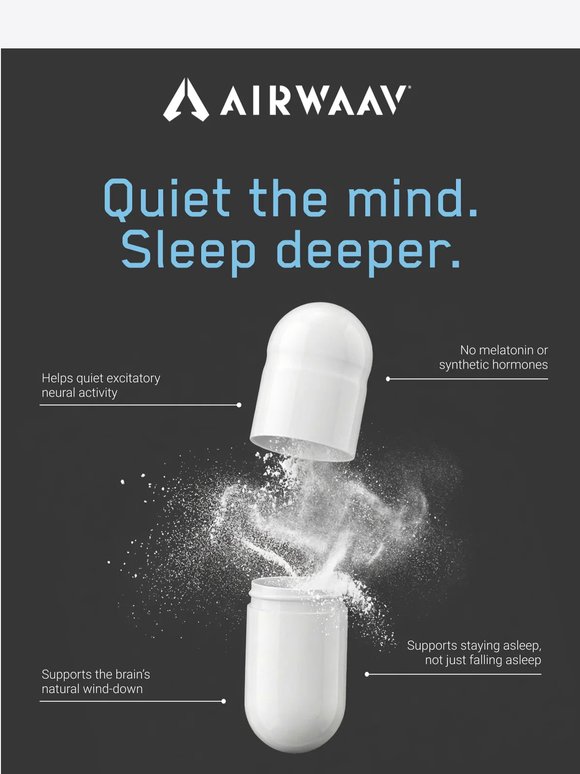 Sleep Supplement for a Restless Mind