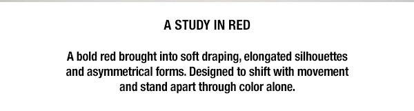 A Study in Red