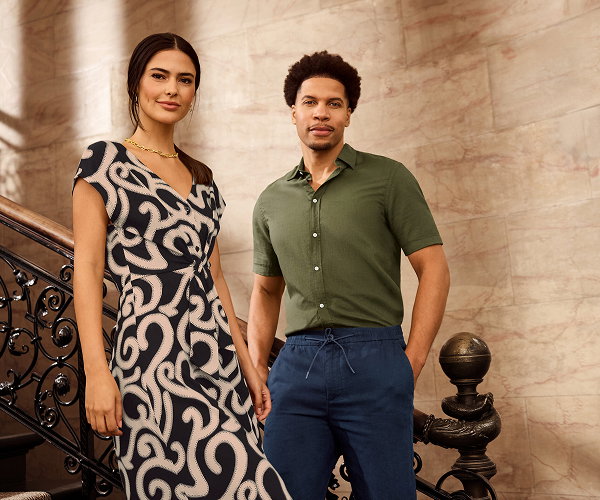 Leichte Sommerlooks für Damen & Herren