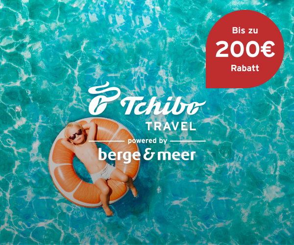 Mit Tchibo Travel reisen & sparen!²